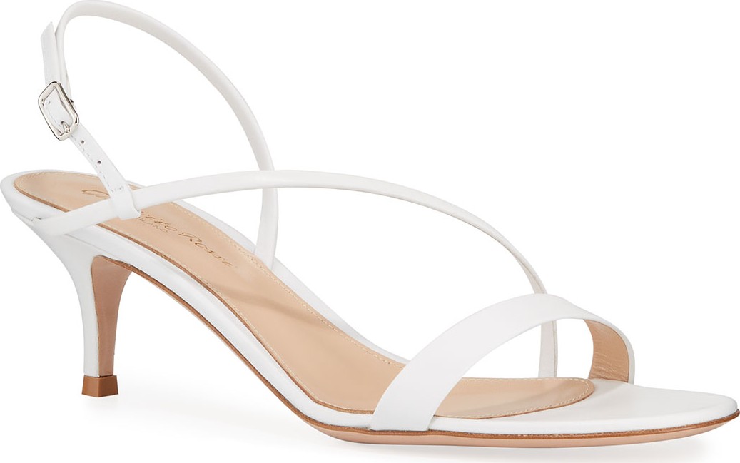 Gianvito Rossi Strappy Leather Slingback Sandals