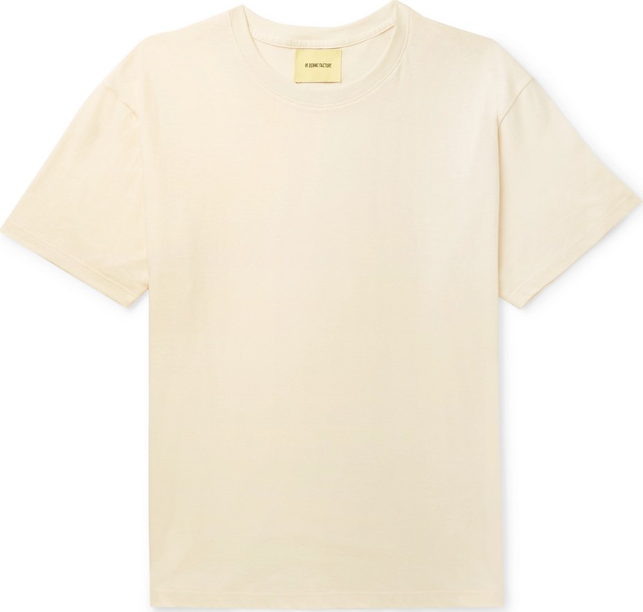 De Bonne Facture Oversized Cotton-Jersey T-shirt