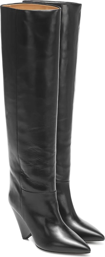 Isabel Marant Lokyo leather knee-high boots