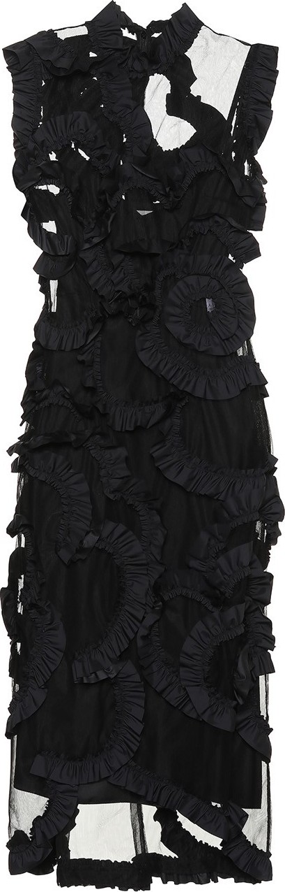 Moncler Genius 4 Moncler Simone Rocha Ruffle embellished dress