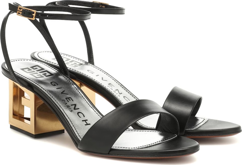 Givenchy Triangle Leather sandals