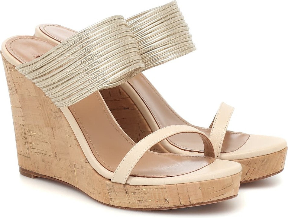 Aquazzura Rendez Vous 105 wedge sandals