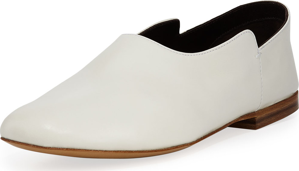 THE ROW Boheme Calf Flat Slippers