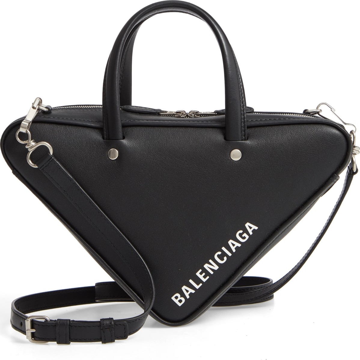 Balenciaga Extra Small Triangle Leather Bag