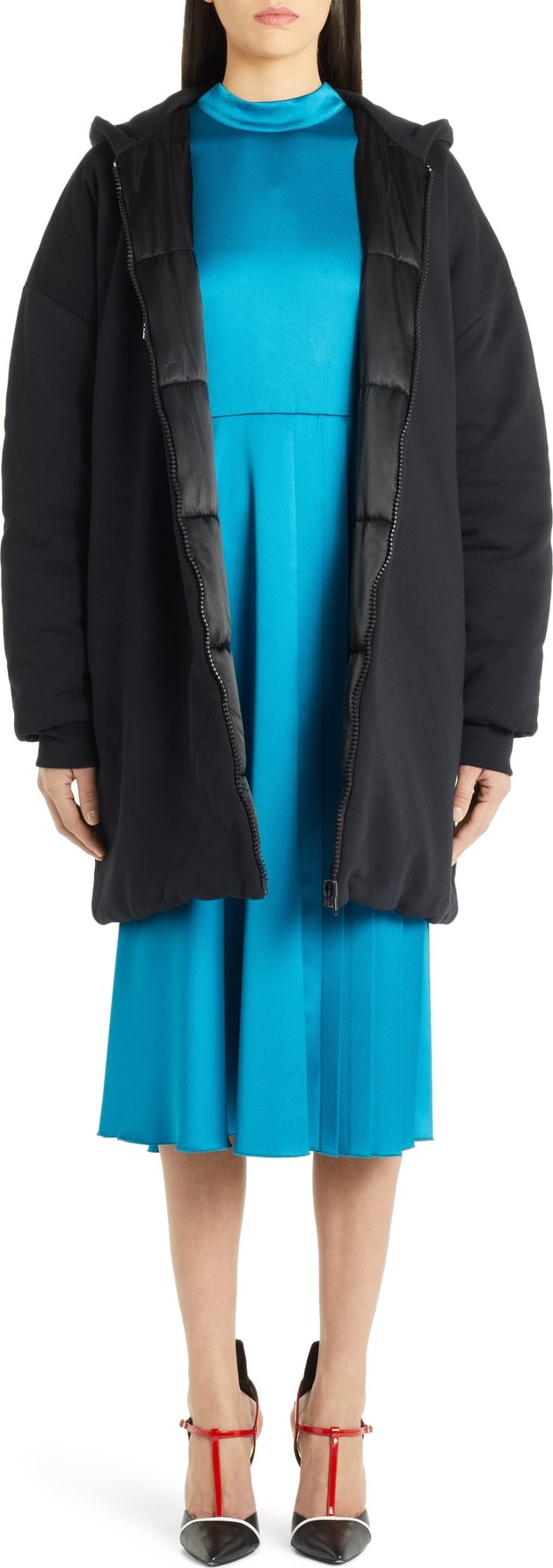 MSGM Puffy Logo Coat