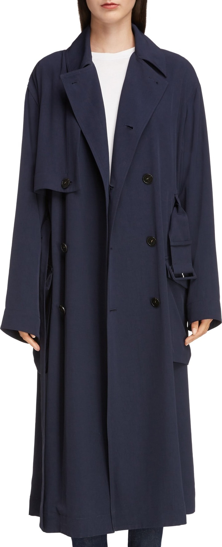 Acne Studios Olicia Fluid Twill Coat