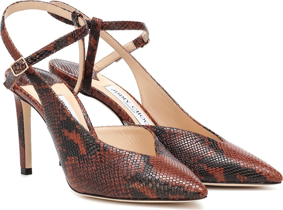 Jimmy Choo Sakeya 85 leather pumps