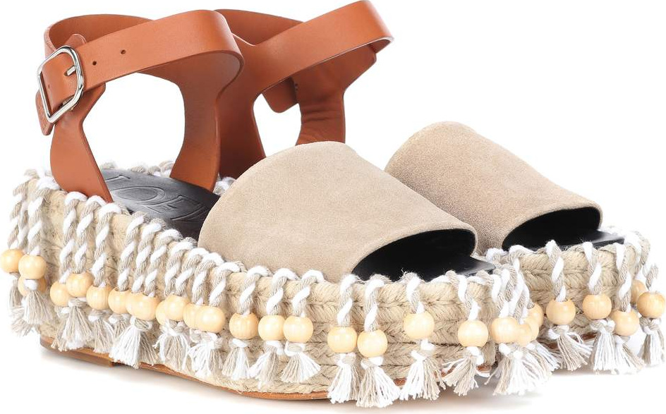 LOEWE X Paula's Ibiza platform sandals