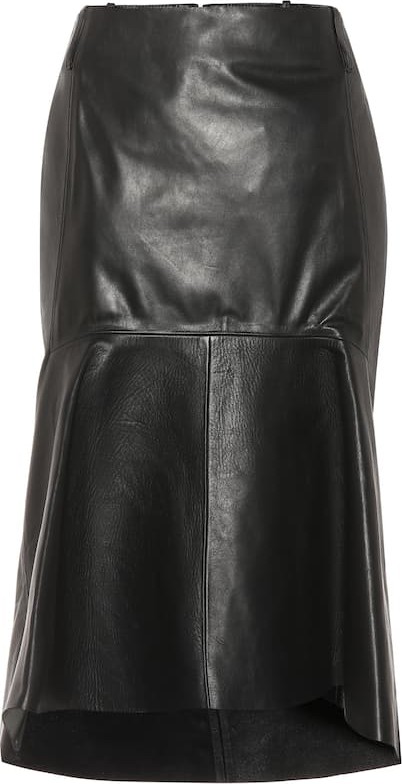 Balenciaga Leather skirt