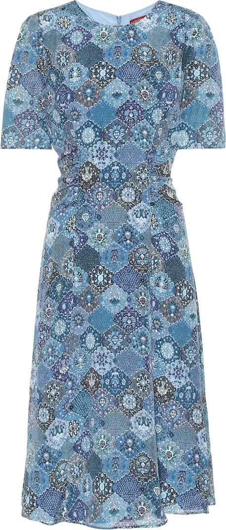 Altuzarra Sylvia printed silk dress
