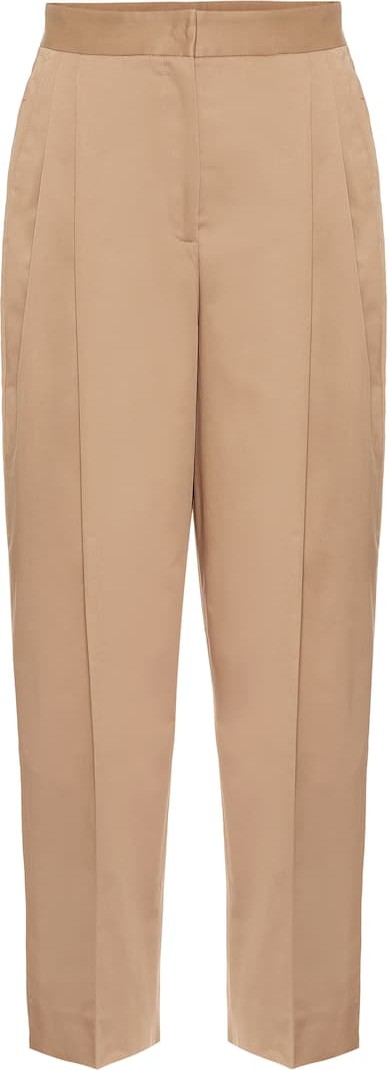 Dolce & Gabbana High-rise cotton pants
