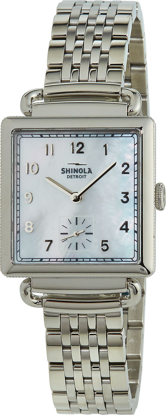 Shinola The Cass 28mm Bracelet Watch