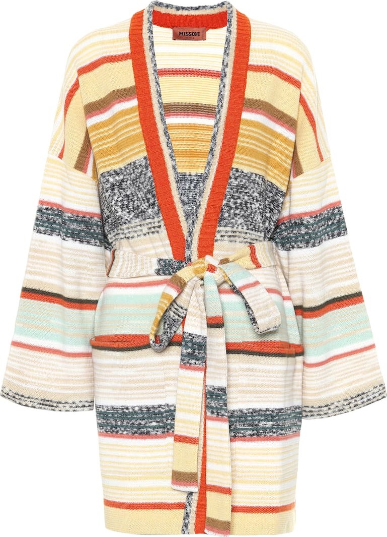 Missoni Striped knit wool cardigan