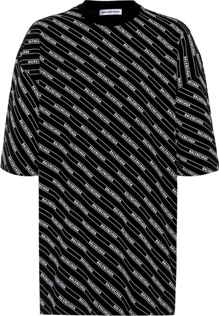 Balenciaga Logo cotton jersey T-shirt