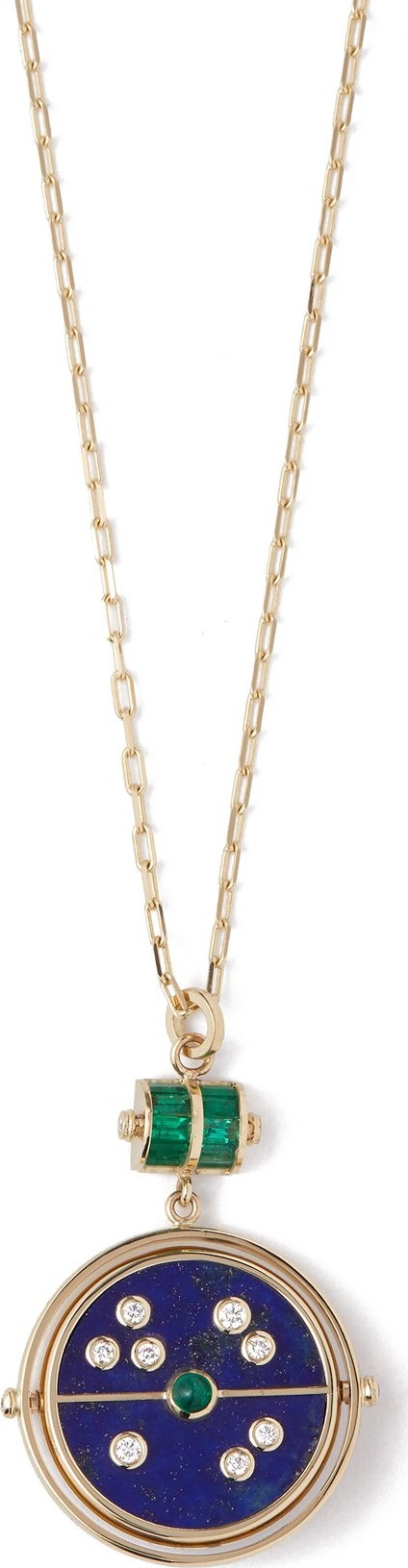 Retrouvai Grandfather Lapis pendant