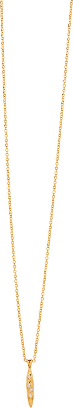 Gorjana Collette Cubic Zirconia Marquise Pendant Necklace