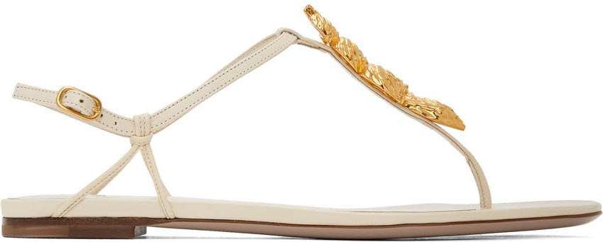 Valentino Off-White Valentino Garavani Serpent Sandals