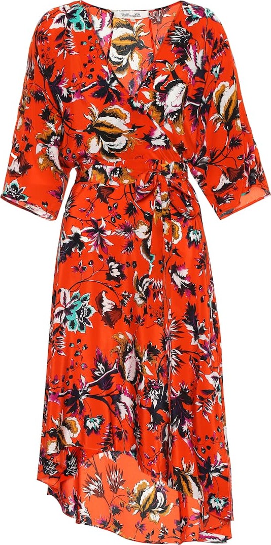 DIANE von FURSTENBERG Eloise floral silk dress