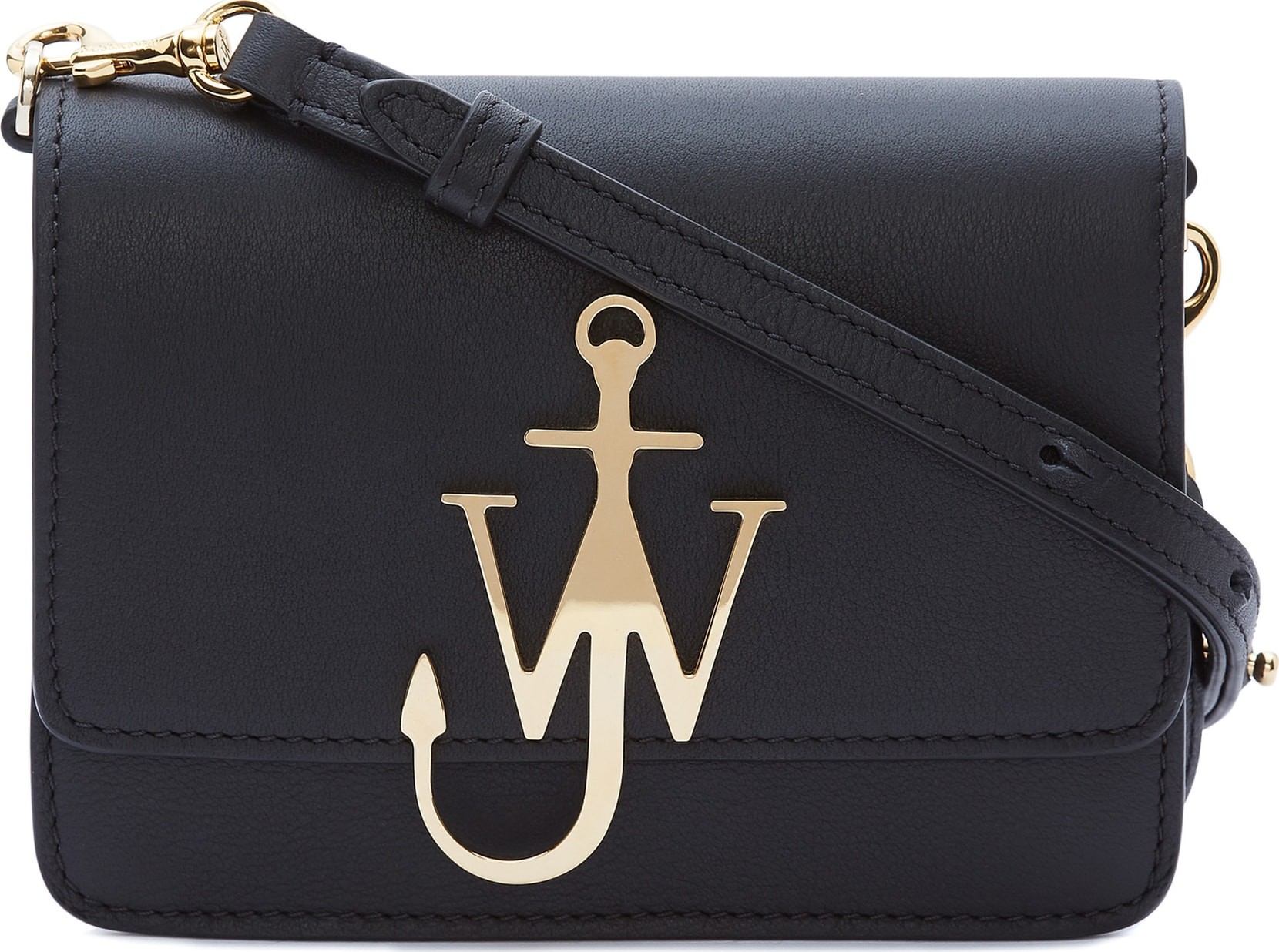 J.W.Anderson Logo Leather Crossbody Bag