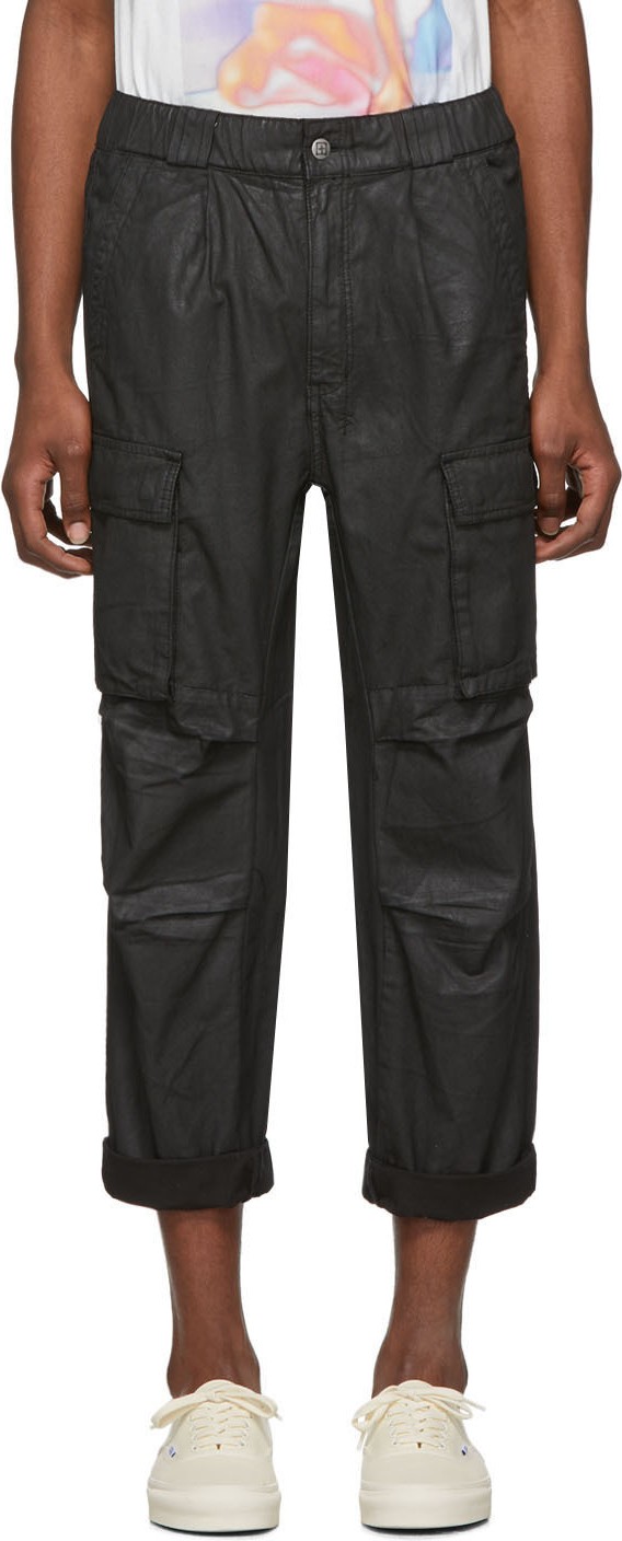 Ksubi Black Auxillary Cargo Pants