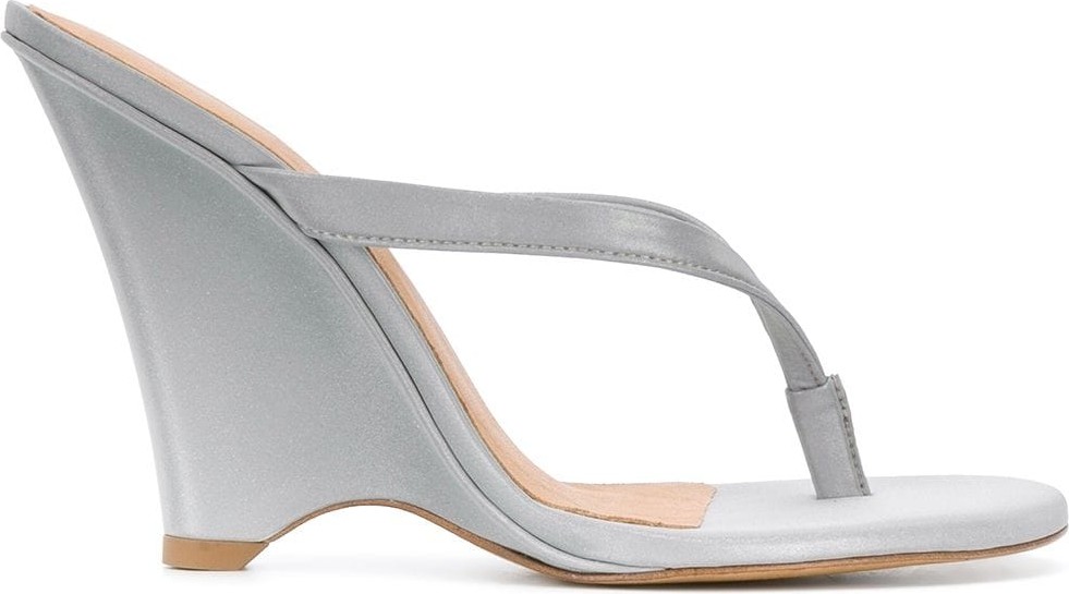 Yeezy 110 wedge thong sandals