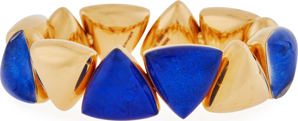 Vhernier 18k Freccia Lapis Rock Crystal Bracelet