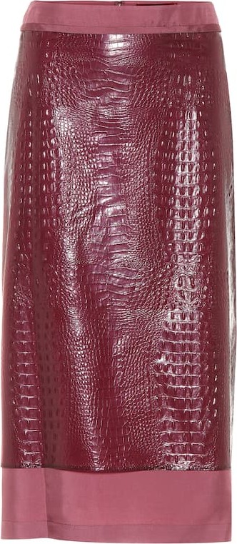 Sies Marjan Sula embossed skirt
