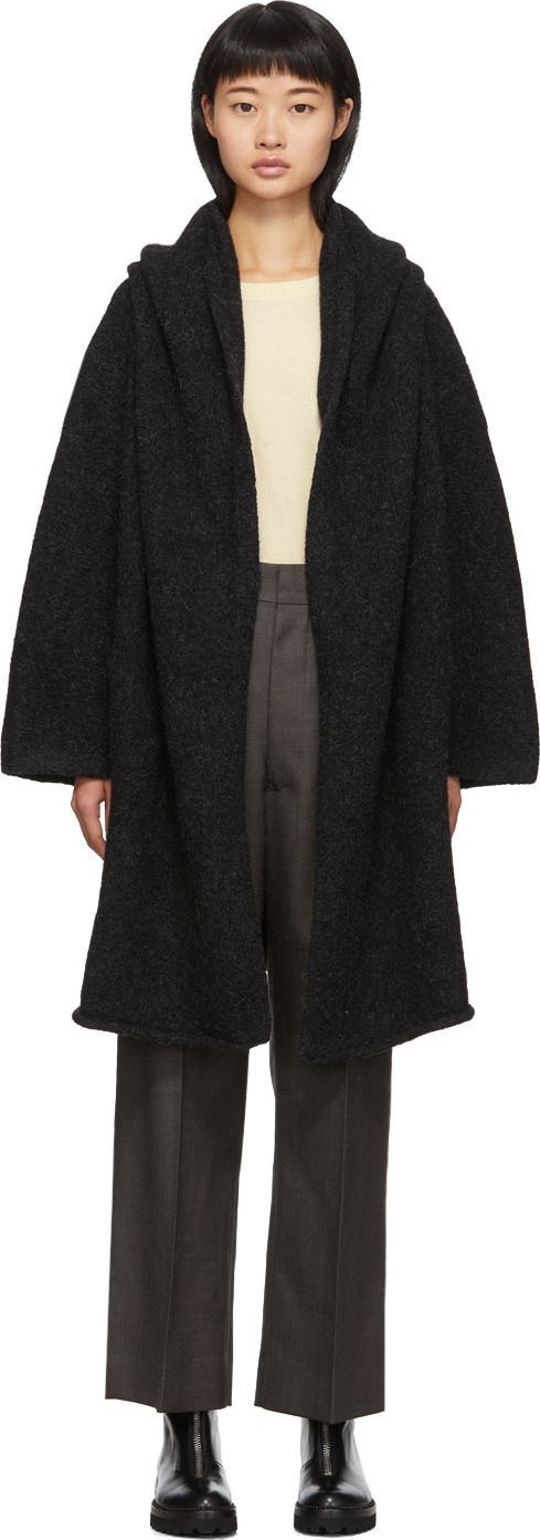Lauren Manoogian Black Capote Cardigan