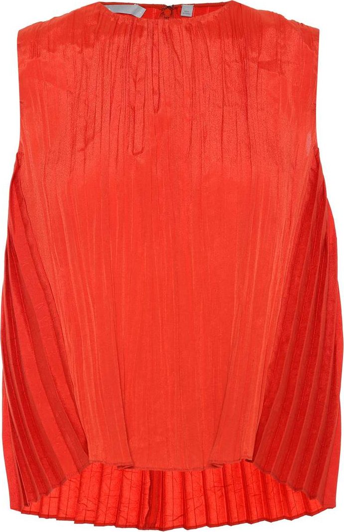 Vince Sleeveless pleated top