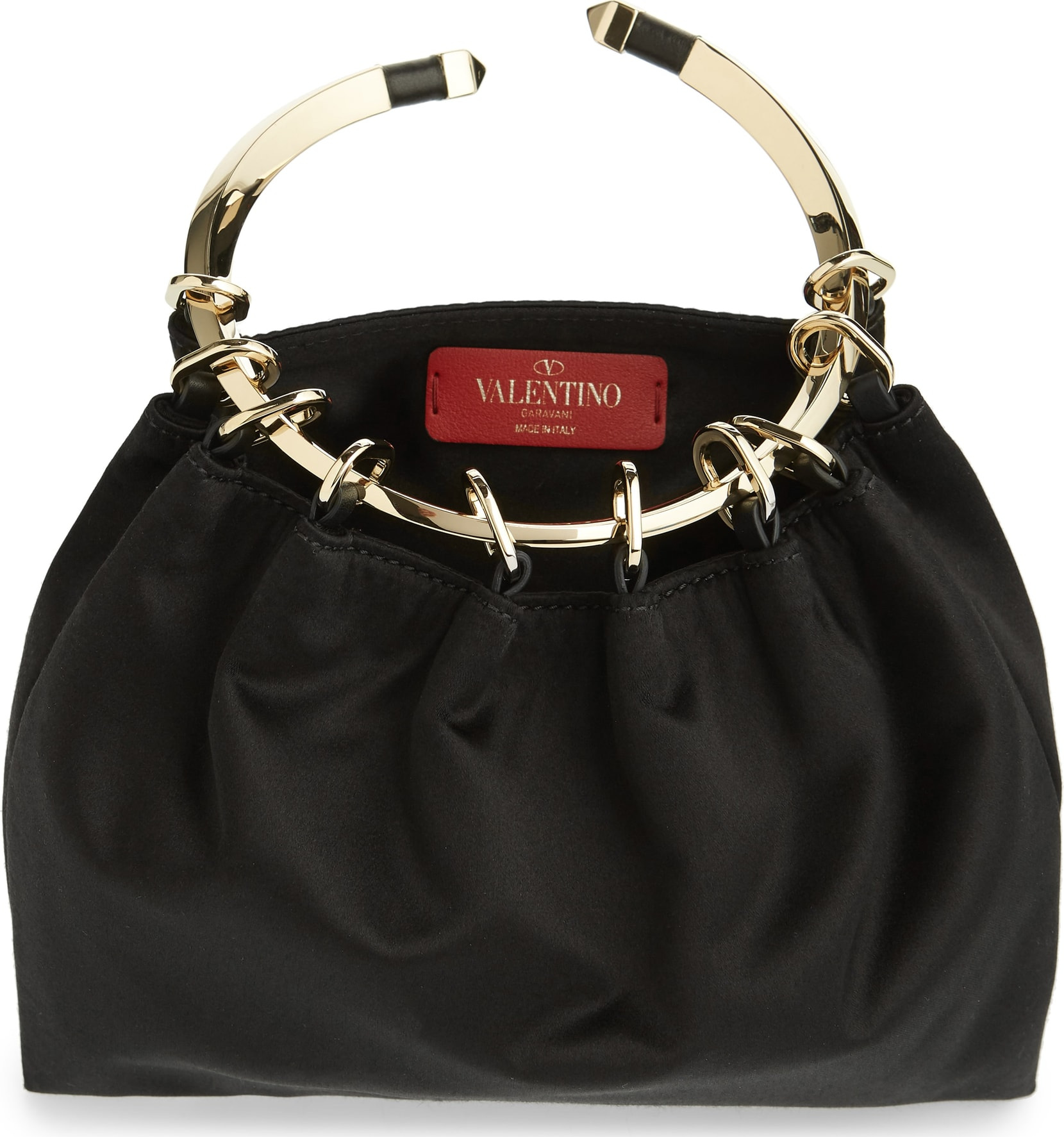 Valentino Bebop Loop Handle Clutch