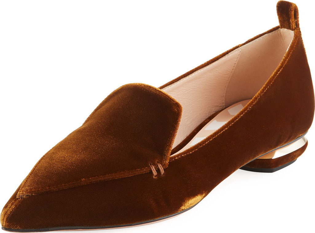 Nicholas Kirkwood Beya 18mm Velvet Loafers