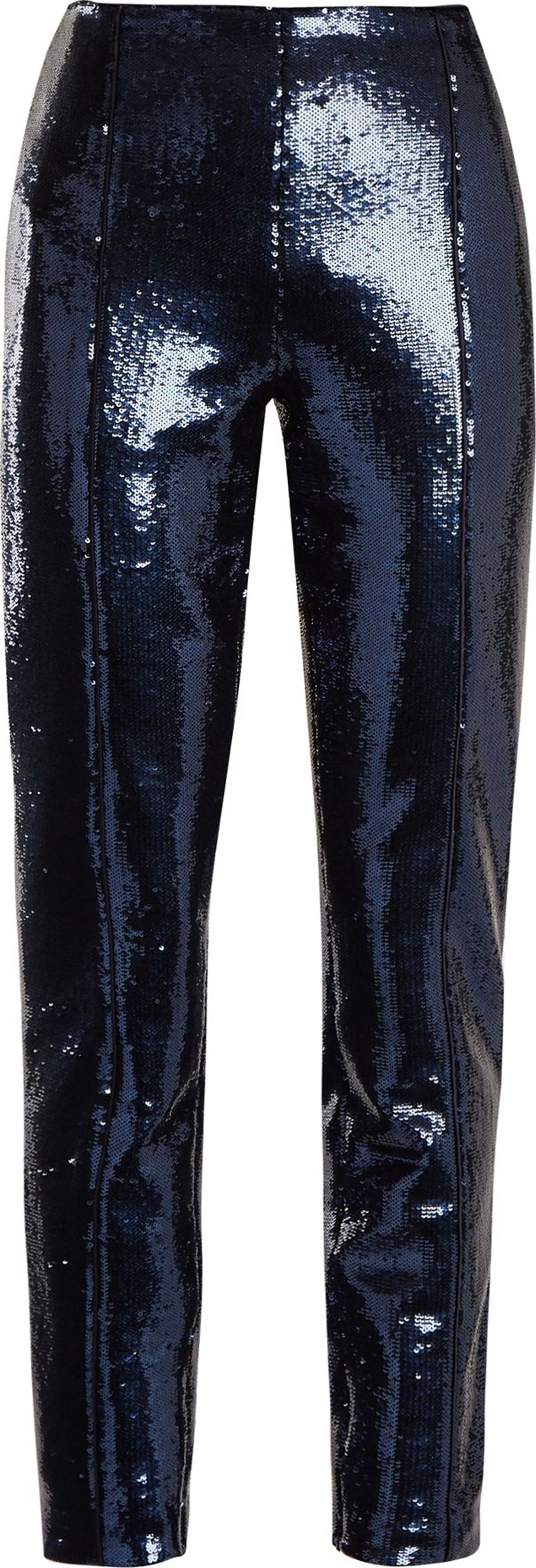 DIANE von FURSTENBERG Skinny sequin-embellished trousers