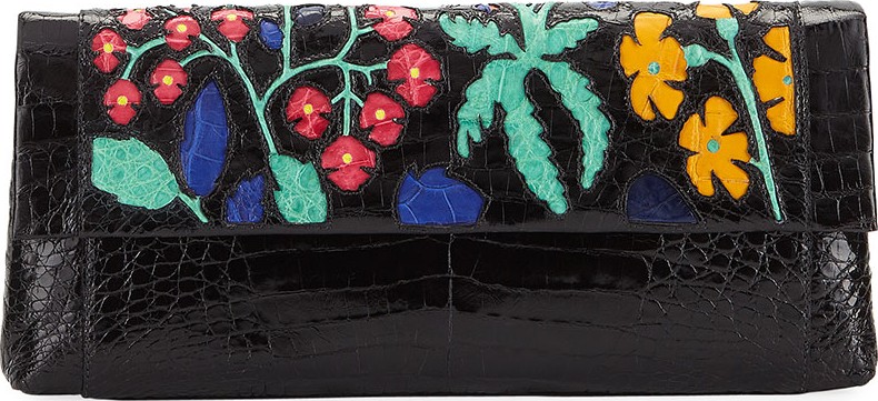 Nancy Gonzalez Gotcham Crocodile Clutch Bag