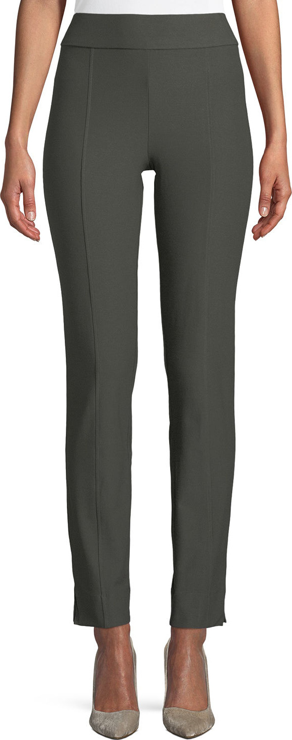 Eileen Fisher Washable Crepe Slim-Leg Pants