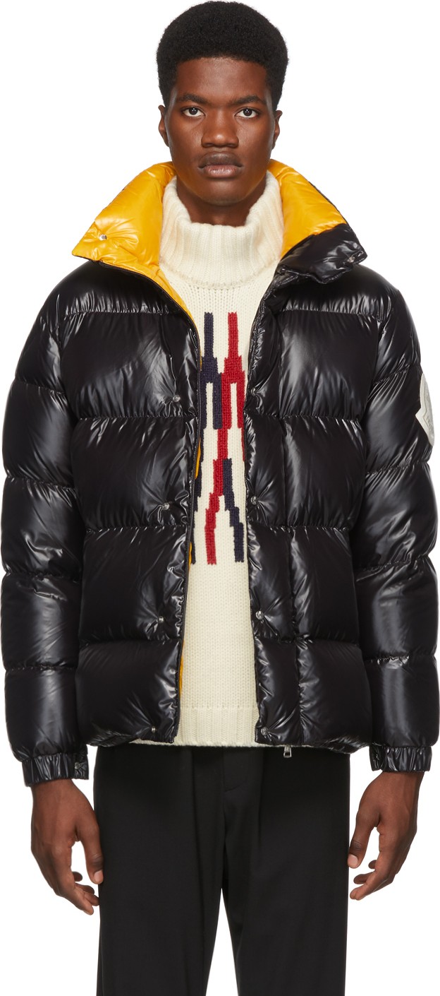 Moncler Genius 2 Moncler 1952 Black Down Dervaux Jacket