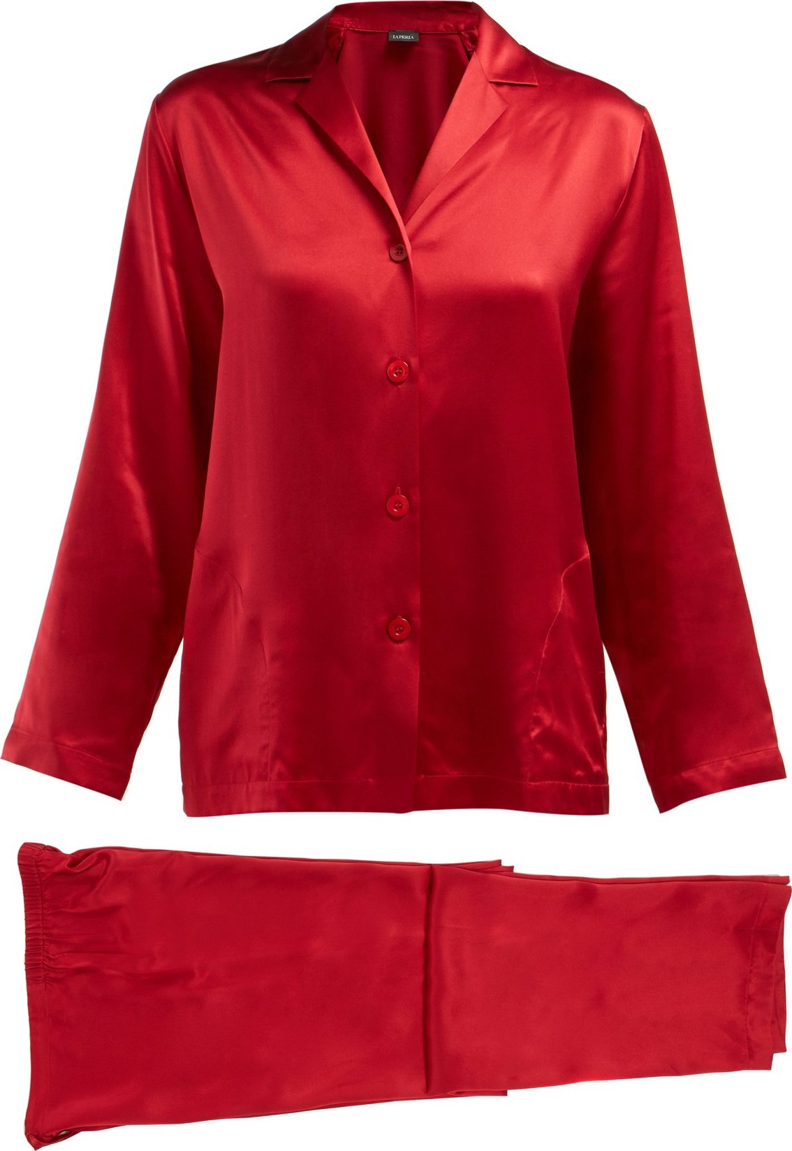 La Perla Silk-satin pyjama set