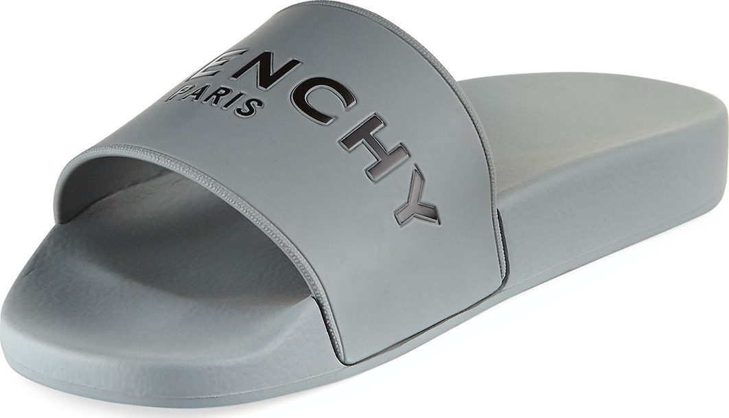 Givenchy Men's Logo Pool Slide Sandals