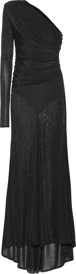 Alexandre Vauthier Ribbed jersey gown