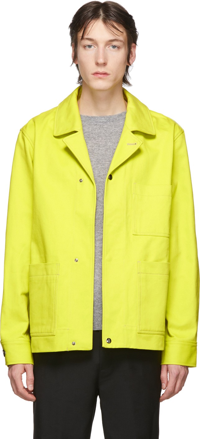 Acne Studios Yellow Omar Jacket