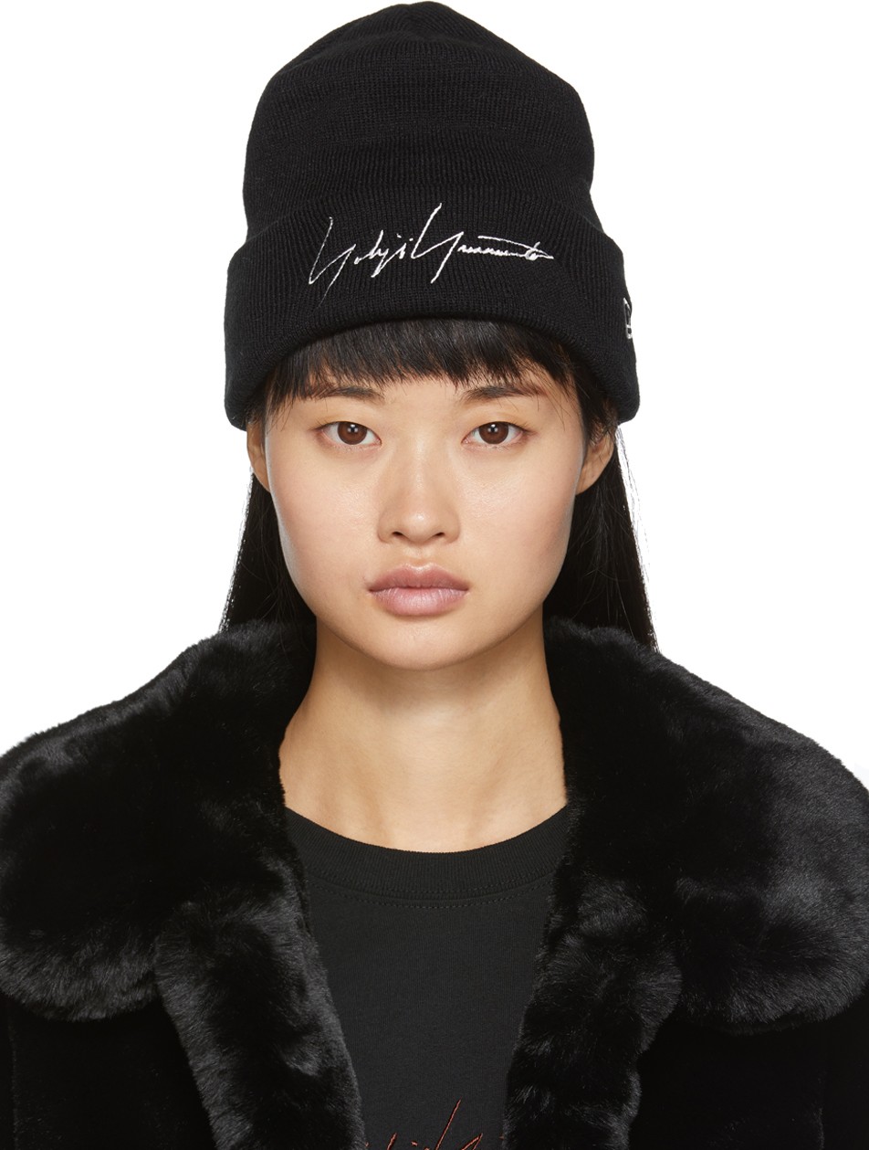 Yohji Yamamoto Black New Era Edition Beanie
