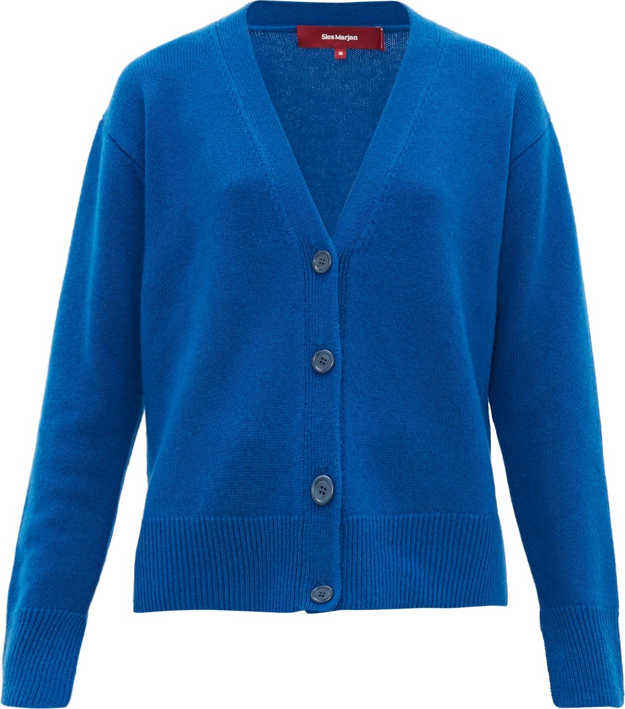 Sies Marjan Olga V-neck wool-blend cardigan