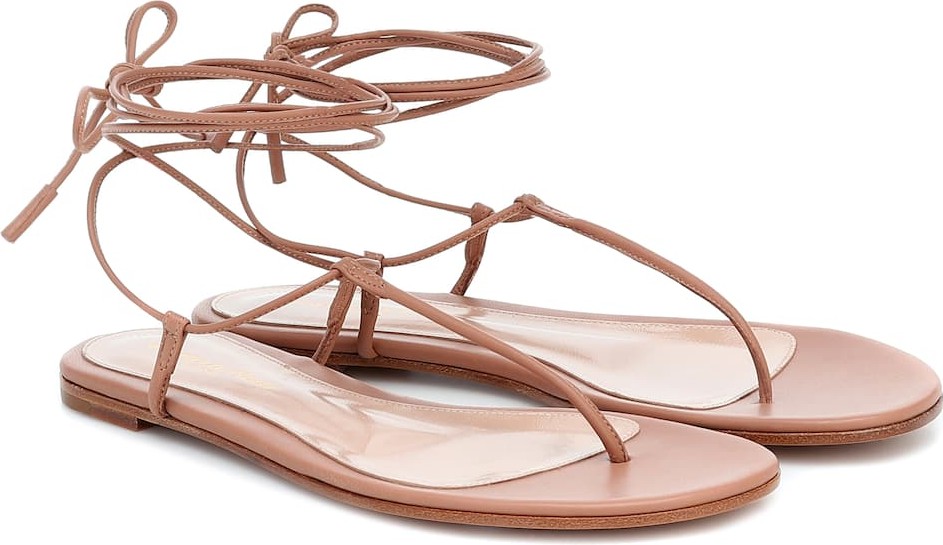 Gianvito Rossi Gwenyth leather sandals