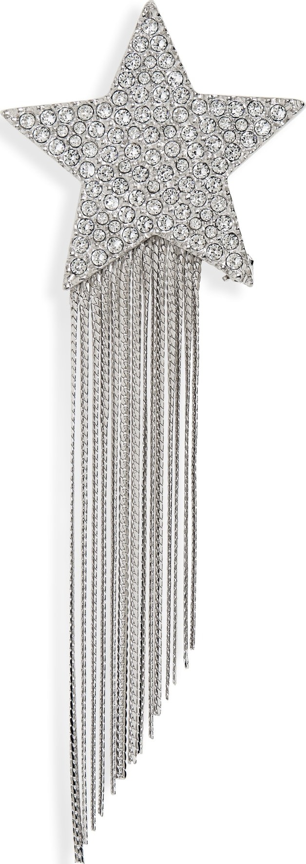 Saint Laurent Smoking Star Chain Brooch