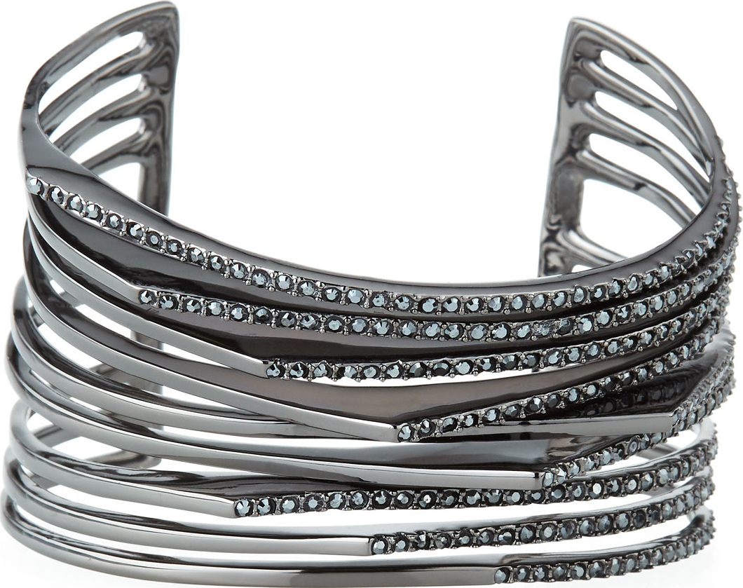 Alexis Bittar Lace Orbiting Cuff Bracelet