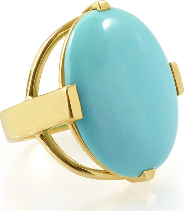 IPPOLITA 18K Rock Candy Large Turquoise Ring