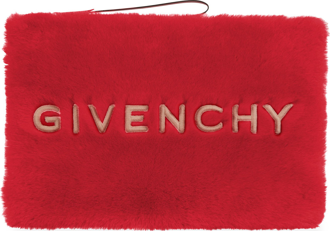 Givenchy GV3 Large Faux Pouch Wristlet