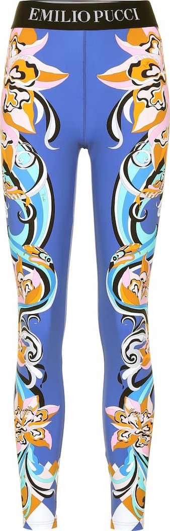 Emilio Pucci Printed leggings