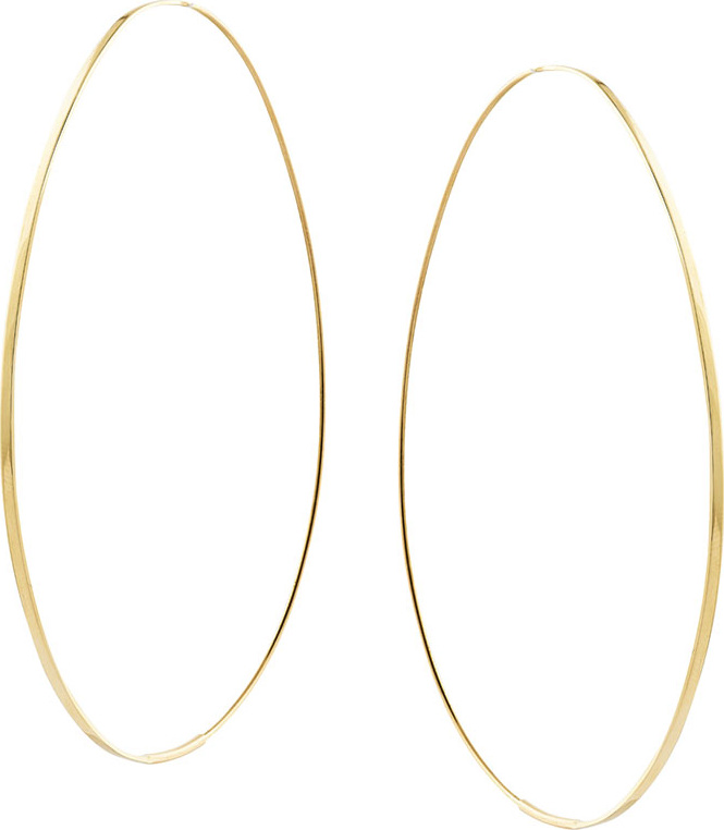 Lana Large Tear Hoop Earrings