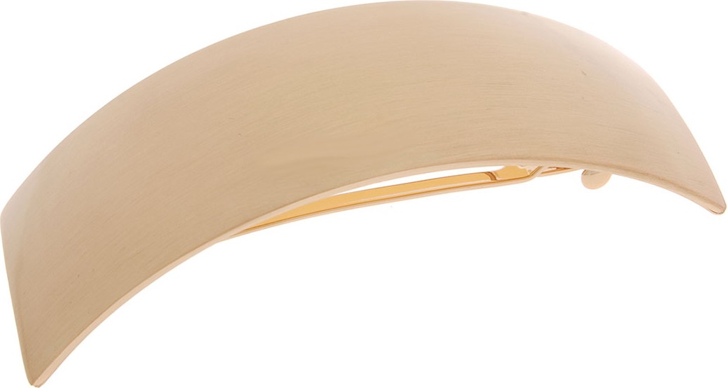 L. Erickson Brushed Metal Volume Barrette