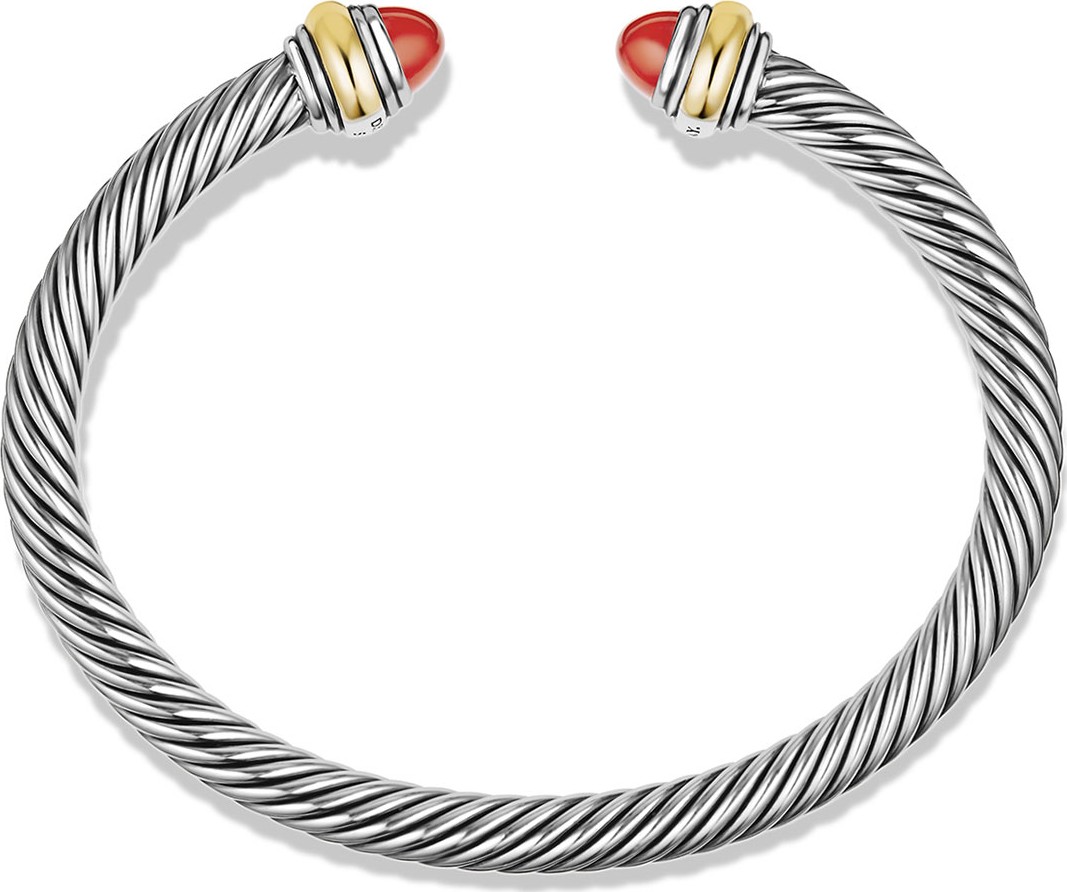 David Yurman Cable Princess Tip Bracelet, 5mm